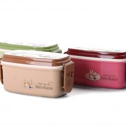 德比兔長方形點(diǎn)心便當(dāng)