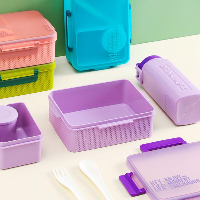 躍動3格飯盒+運動水壺套裝(含內盒1500ml+80